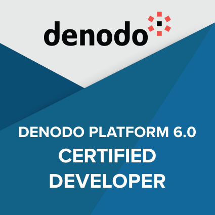 Denodo Platform 6.0 Certified Developer Badge