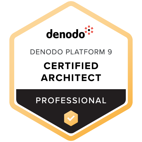 Denodo Platform 9 Certified Architect Professional Badge